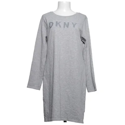 Jurk (Grijs) van DKNY Katoen, Polyester, Viscose