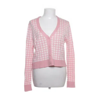 Cardigan (Roze, Wit) van Stradivarius