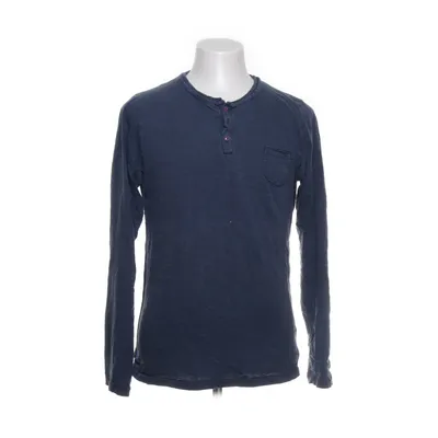 Henley shirt (Blue) from Dstrezzed Cotton