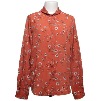 Blouse (Orange, Multicolored) from Lovie&Co Polyester