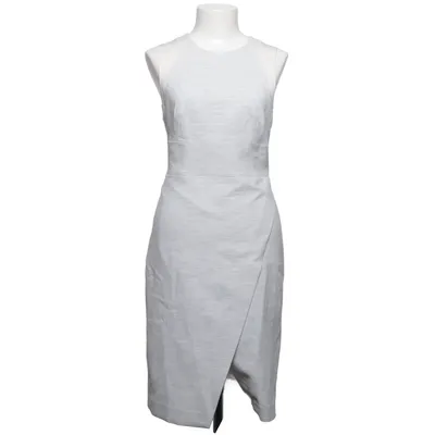 Jurk (Grijs) van Club Monaco Katoen, Elastaan, Polyester, Zijde, Viscose