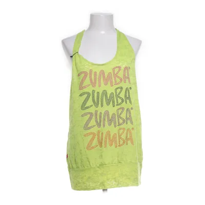 Tank Top (Green, Multicolored) from Zumba Cotton, Polyester