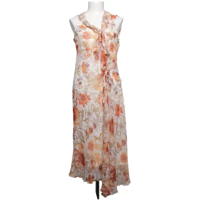 Dress (Beige, Orange, Brown) from La Rochelle Polyester