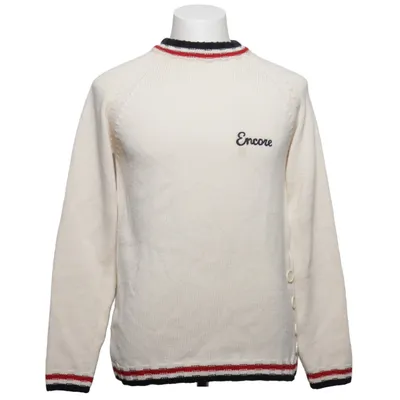 Pull-over (Blanc, Rouge, Noir) de Encore Acrylique, Laine de mouton
