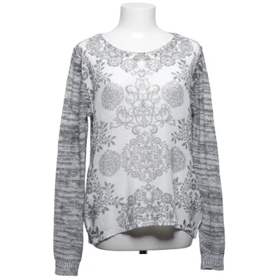 Pull-over (Gris, Blanc) de Encuentro Polyester, Viscose