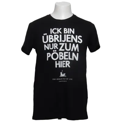 T-shirt (Zwart, Wit) van Look 54 Katoen