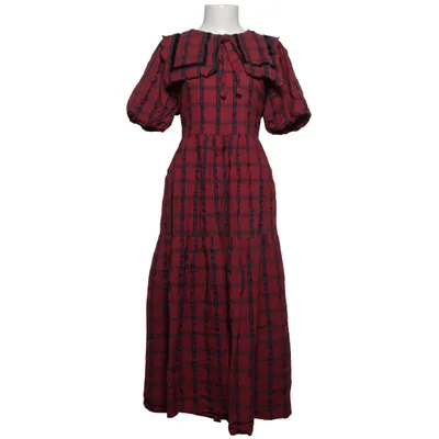 Maxikjole (Rød, Blå) fra Neon Rose Bomuld, Polyester