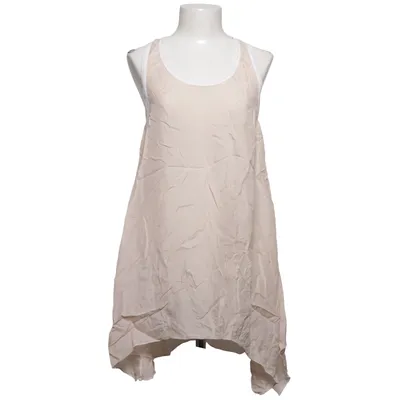 Strandjurk (Beige, Wit) van Mellow Rose Katoen, Zijde