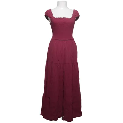 Robe longue (Violet) de Stradivarius Coton, Élasthane, Polyester