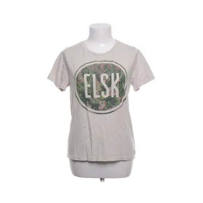 T-shirt (Beige, Flerfärgad) från Elsk Ekologisk bomull