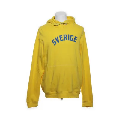 Huvtröja (Gul, Blå) från Clique Bomull, Polyester