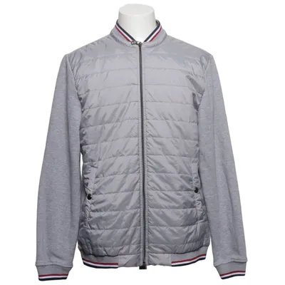 Bomber jacket (Gray) from Christian Berg Cotton, Polyester