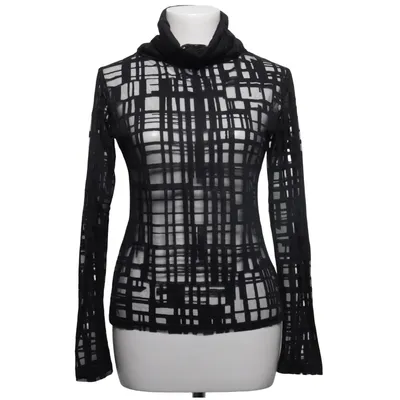 Top (Sort) fra NÜ Denmark Bomuld, Polyester