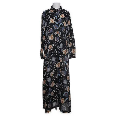 Maxi jurk (Zwart, Meerkleurig) van Zeeman Polyester