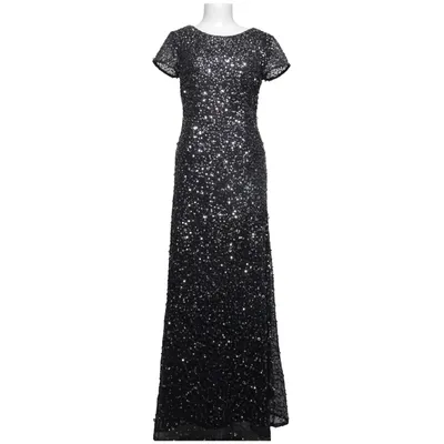 Avondjurk (Zwart, Zilver) van Adrianna Papell Polyester