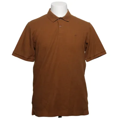 Poloshirt (Bruin) van Jack & Jones Elastaan, Organisch katoen, Gerecycled polyester