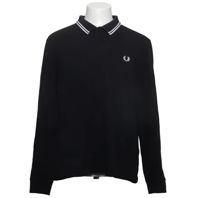 Rugby shirt (Black) from Fred Perry Cotton