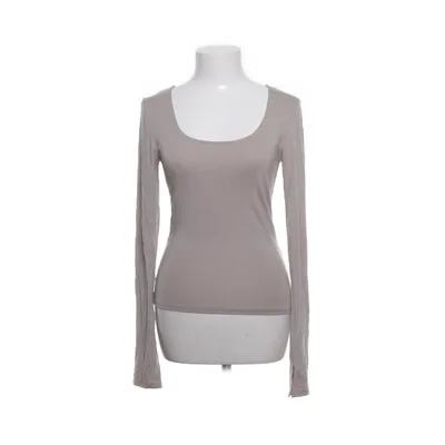 Long sleeve T-shirt (Brown) from Gina Tricot Elastane, Viscose
