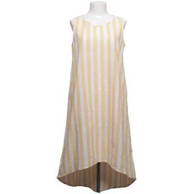 Robe (Jaune, Blanc) de Emery Rose Coton, Polyester