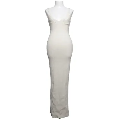 Maxikleid (Weiß) von Adoore Polyamid, Wolle