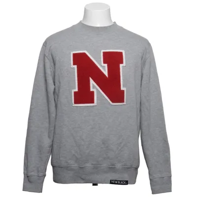 Sweatshirt (Grijs, Rood) van New Black Katoen, Polyester
