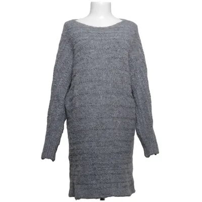 Dress (Gray) from Stajl Acrylic, Polyamide, Viscose, Wool