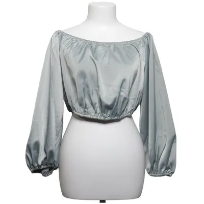 Crop top (Vert) de Pieces Élasthane, Polyester