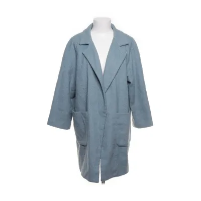 Coat (Blue) from Ganni Acetate, Acrylic, Nylon, Polyester, Wool