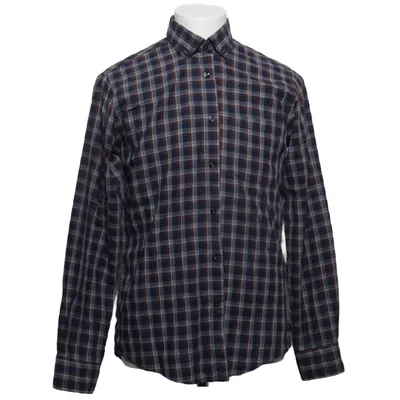 Flanellskjorta (Blå, Brun, Grå) från Joseph Abboud Bomull, Polyester
