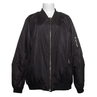 Bomber jacket (Black) from New Look Curves Elastane, Polyester
