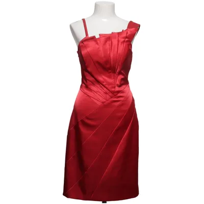 Robe de cocktail (Rouge) de Nicowa Acétate, Élasthane, Polyester