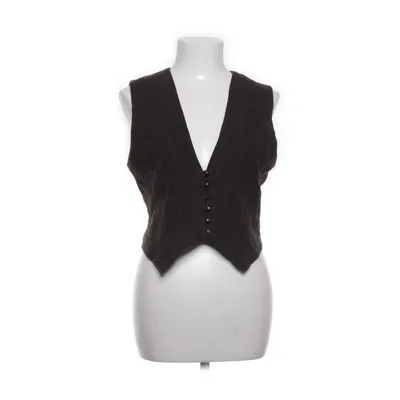 Kostuumgilet (Bruin) van Fransa Acetaat, Linnen, Viscose