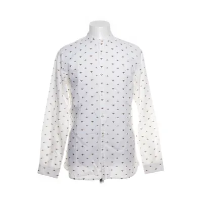 Skjorta (Vit, Brun) från Premium by Jack & Jones Bomull, Linne