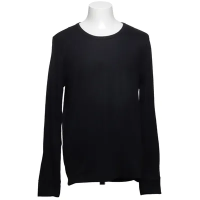 Langærmet t-shirt (Sort) fra Snow Tech Elastan, Polyester