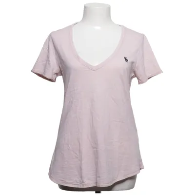 T-shirt (Pink) from Abercrombie & Fitch Cotton, Viscose