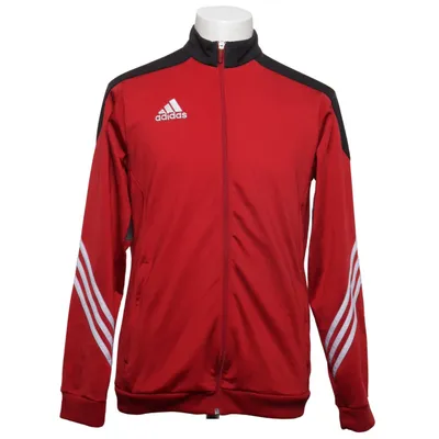 Træningsjakke (Rød, Sort, Hvid) fra Adidas Polyester