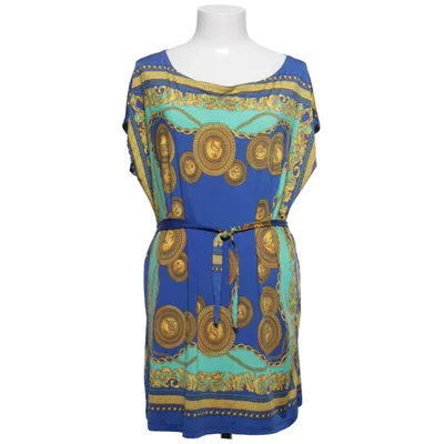 Tunique (Bleu, Jaune, Vert, Multicolore) de Maille Demoiselle Élasthane, Polyester