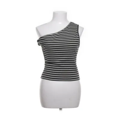Top (Zwart, Wit) van Missguided Elastaan, Polyester