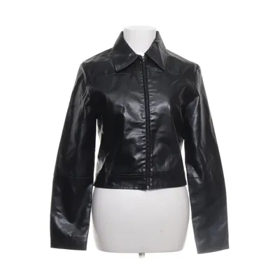 Jacket (Black) from InScene Cotton, Polyurethane