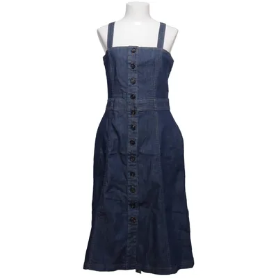 Denim jurk (Blauw) van Mango Jeans Katoen, Elastaan