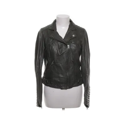 Bikerjacka (Grön) från Ellos Skinn, Polyester