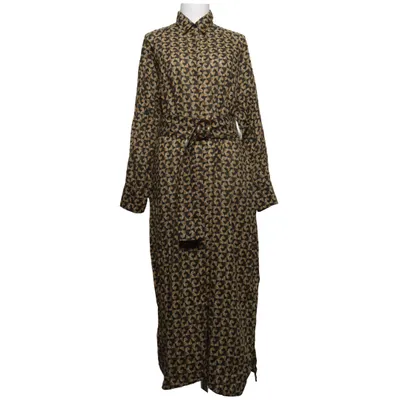 Blusenkleid (Braun, Schwarz) von Oneseason Baumwolle