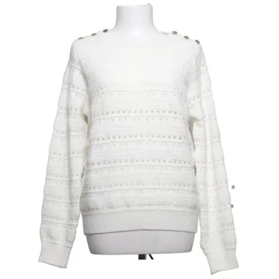 Sweater (White) from Moocci Acrylic, Polyamide