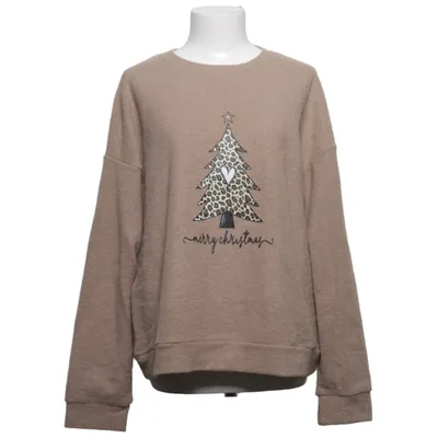 Julesweater (Brun) fra Merry Christmas Elastan, Polyester, Viscose