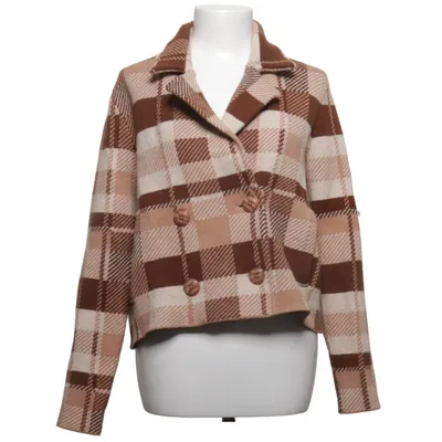 Jakke (Brun, Beige) fra Halston Polyamid, Polyester, Viscose