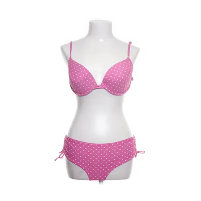 Bikini (Pink, Multicolored) from Swimwear by Ellos Suede, Polyamide, Elastane