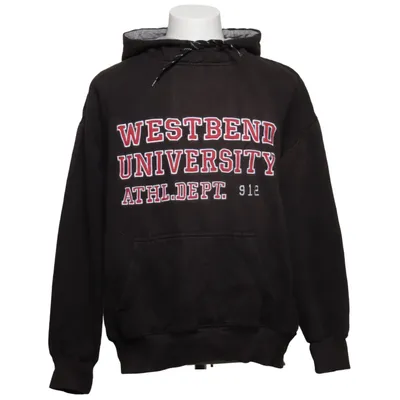 Hoodie (Black) from Nicks World Cotton, Polyester
