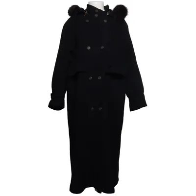 Jas (Zwart) van Master-Coat Polyamide, Viscose, Wol