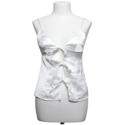 Crop top (Wit) van Zara Polyester