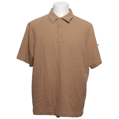 Polo shirt (Beige) from Oak+ Fort Cotton, Elastane, Polyester
